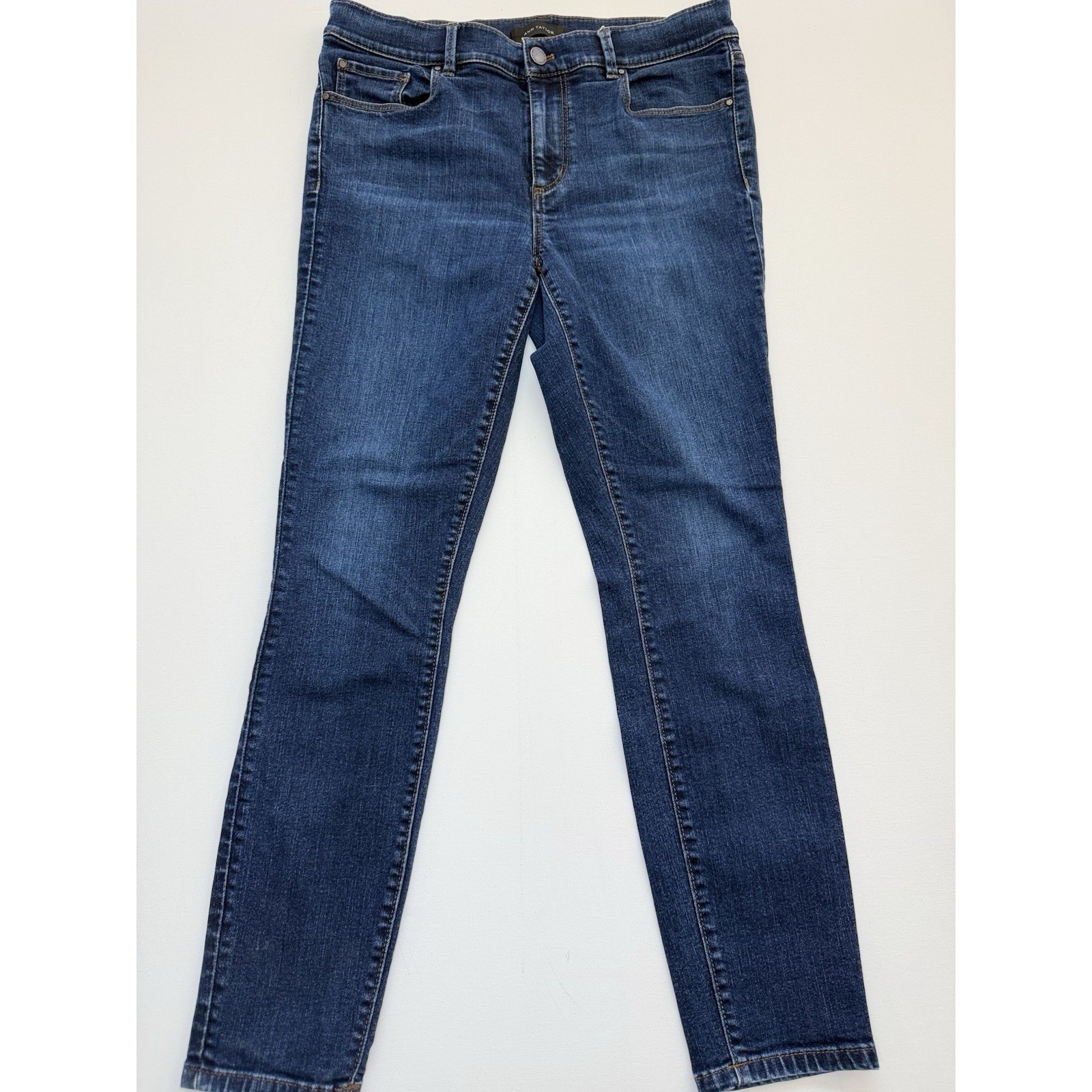 Zara Women's Skinny Slim Fit Blue Medium Wash Denim Jeans